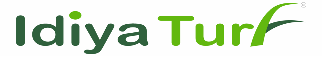 idiya turf (artificial grass logo )
