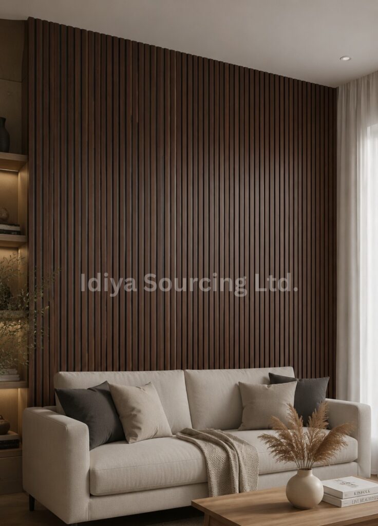 WPC Louvers classic walnut ew168 04 1