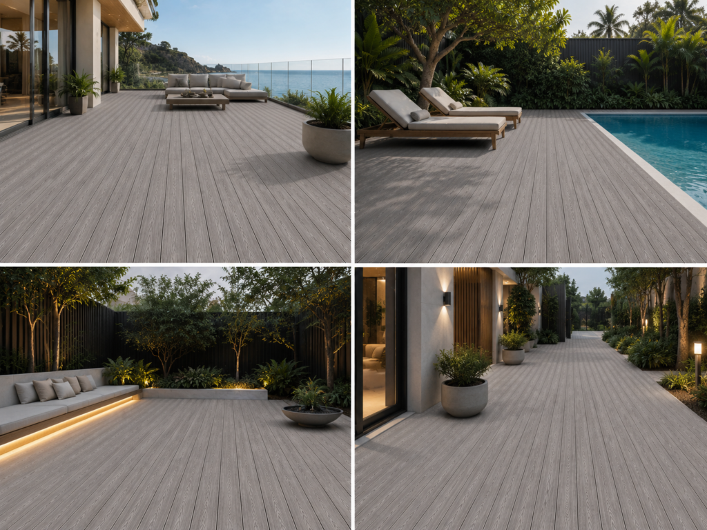 WPC Decking Floor grey