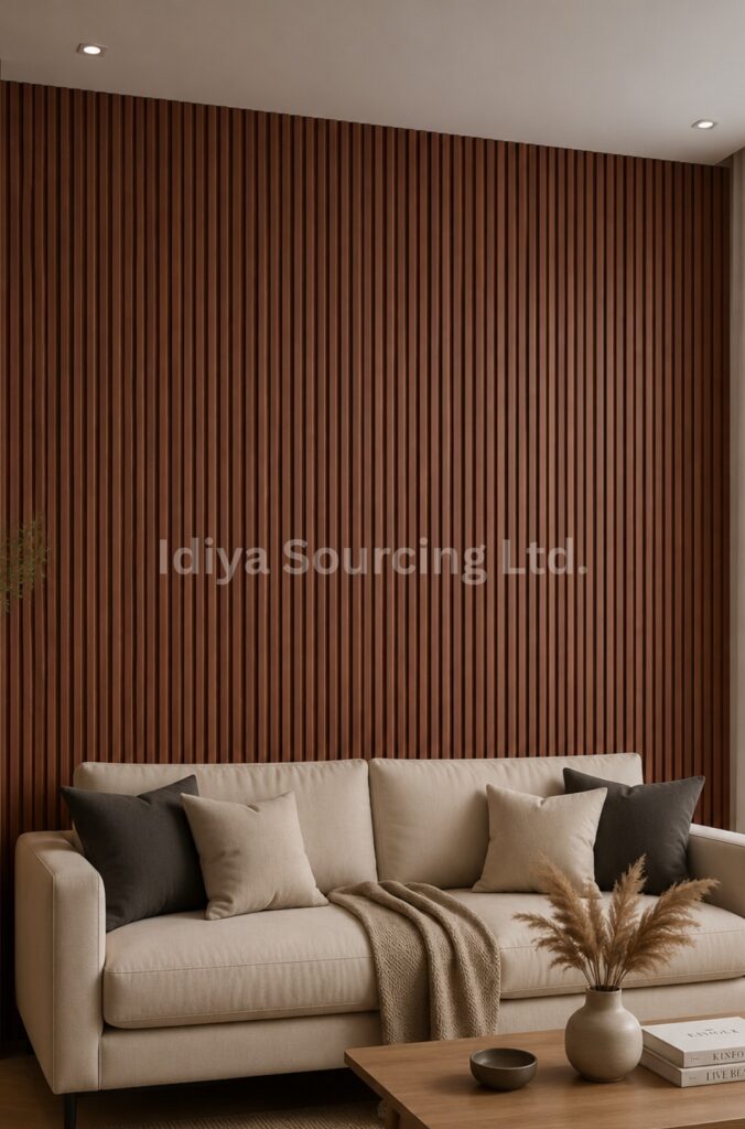 WPC Louvers classic walnut ew168 04 1
