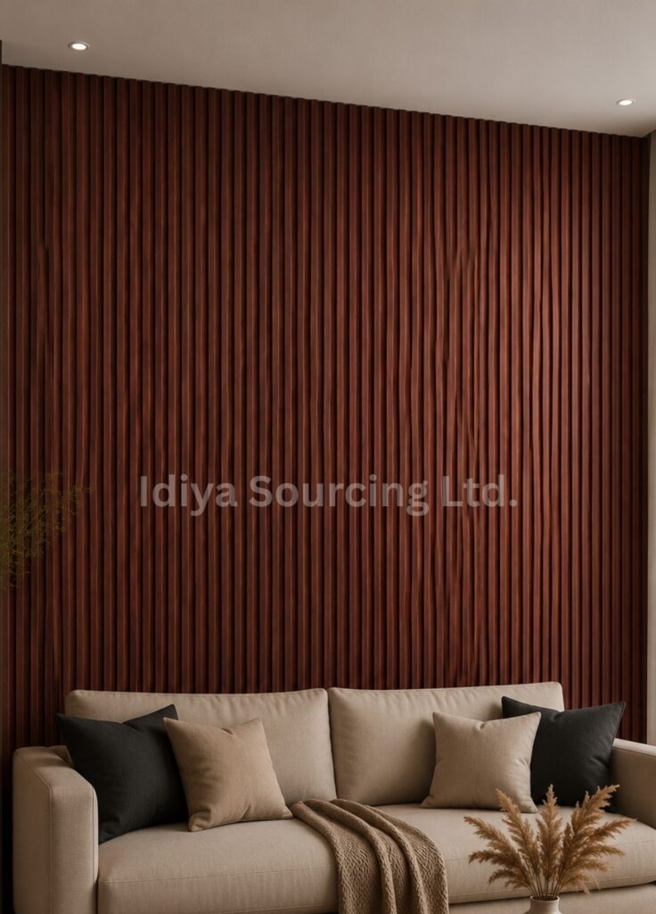 WPC Louvers classic walnut ew168 04 1