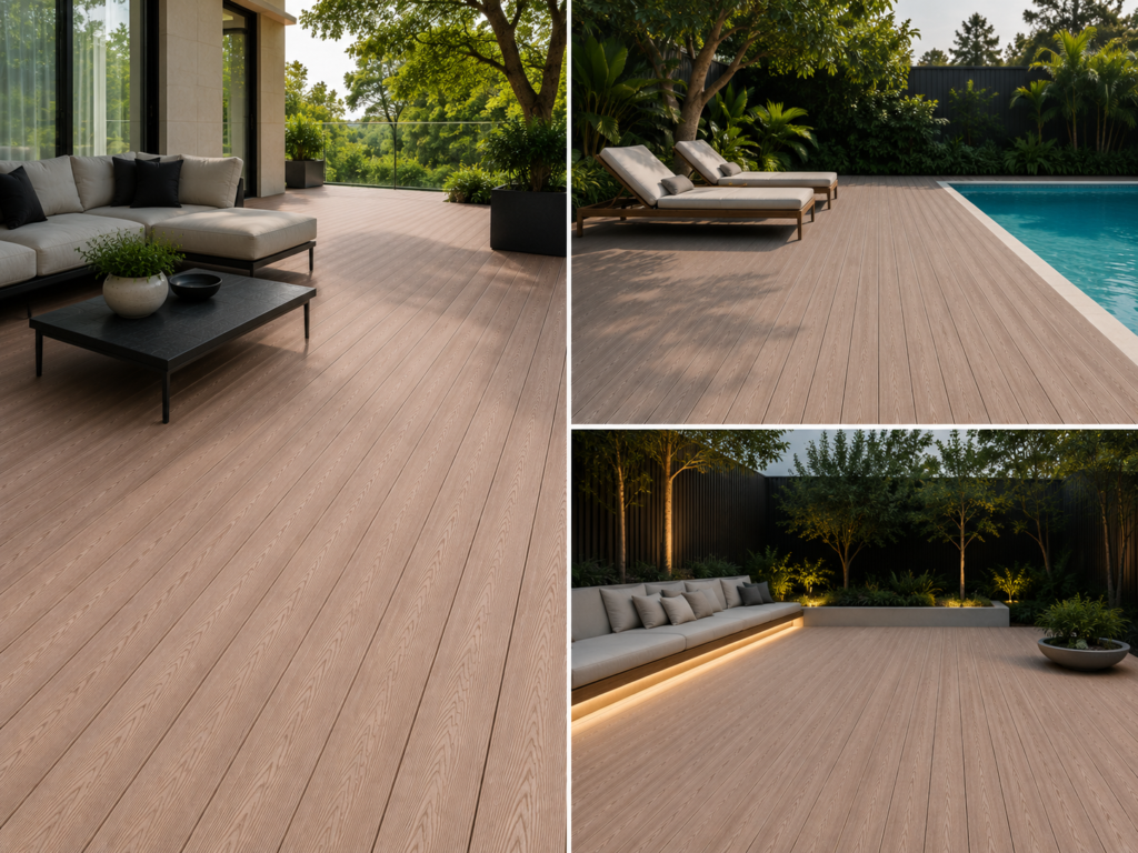 WPC Decking Floor rosewood