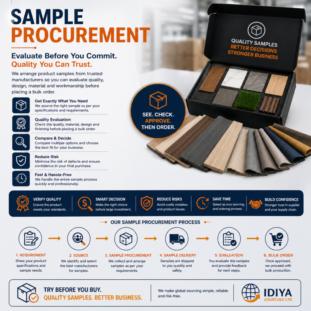 India Sourcing Serivces 4 sample procurement
