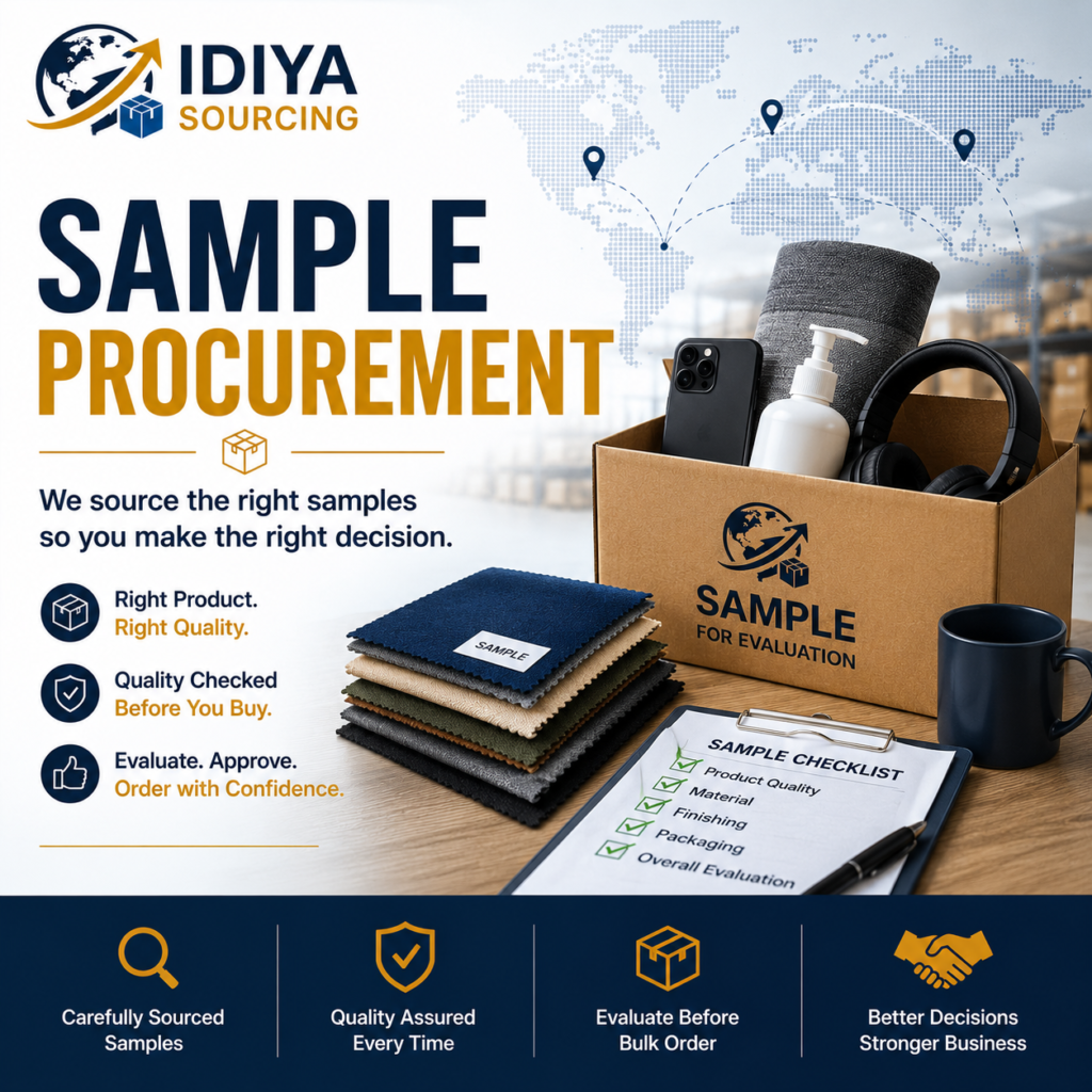 China Sourcing Service sample procurement